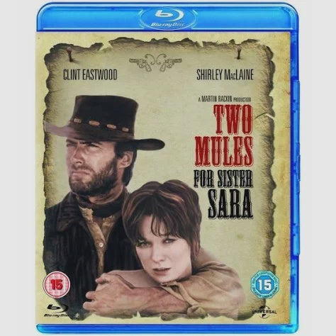 TWO MULES FOR SISTER SARA-BLURAY NM