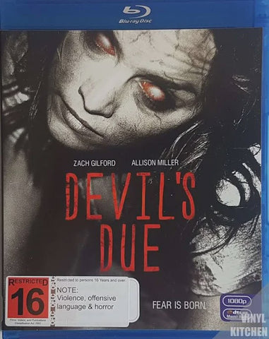 DEVILS DUE- BLURAY NM