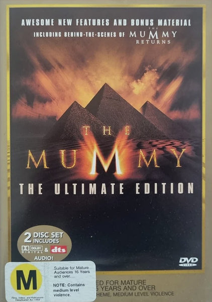 THE MUMMY ULTIMATE EDITION-DVD VG+