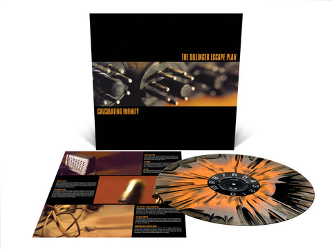 DILLINGER ESCAPE PLAN THE-CALCULATING INFINITY ORANGE/ SILVER/ BLACK SPLATTER VINYL LP *NEW*