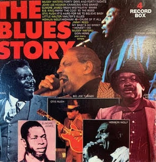 BLUES STORY-VARIOUS ARTISTS 4LP VG+ BOX VG+