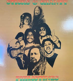 STICKS & SHANTY-PHILISTINES LP NM COVER VG