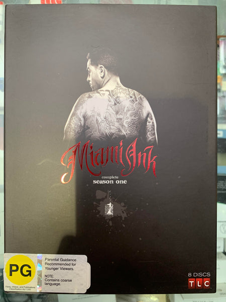MIAMI INK SEASON ONE 8DVD VG+