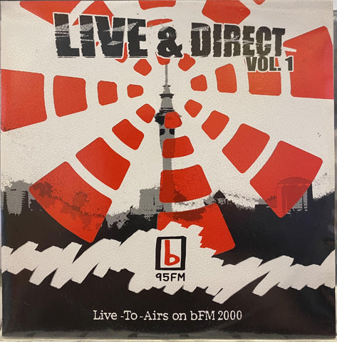 LIVE & DIRECT VOL.1-VARIOUS ARTISTS CD VG