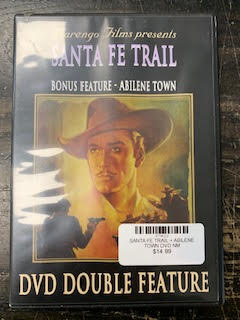 SANTA FE TRAIL + ABILENE TOWN DVD NM