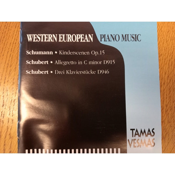 VESMAS TAMAS- WESTERN EUROPEAN PIANO MUSIC CD NM