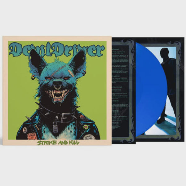 DEVILDRIVER-STRIKE AND KILL BLUE VINYL LP *NEW*