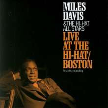 DAVIS MILES-LIVE AT THE HI-HAT/BOSTON CD *NEW*