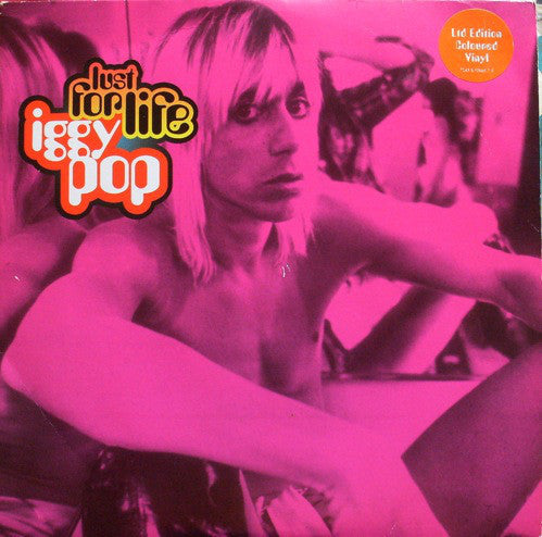 POP IGGY-LUST FOR LIFE PINK 7" EX COVER NM