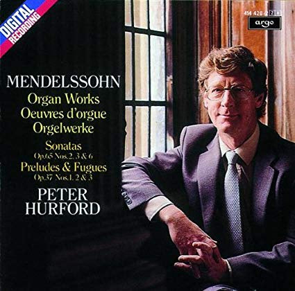 MENDELSSOHN-ORGAN WORKS SONATAS PRELUDES & FUGUES CD VG