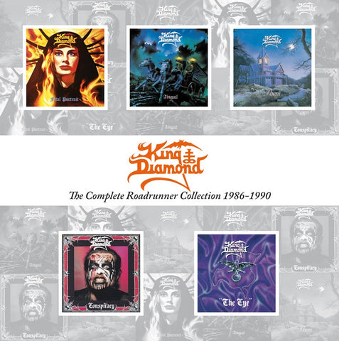 KING DIAMOND-THE COMPLETE ROADRUNNER COLLECTION 1986-1990 5CD VG+