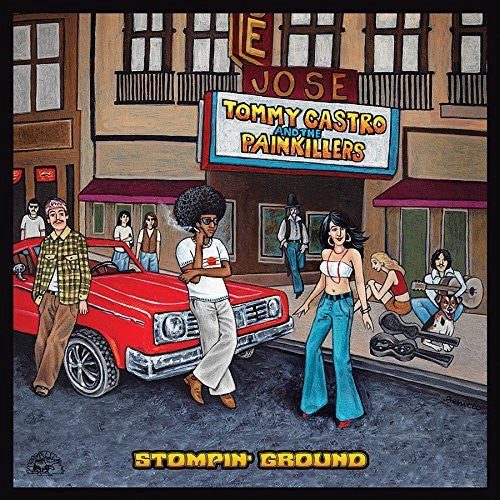 CASTRO TOMMY & THE PAINKILLERS-STOMPIN' GROUND CD *NEW*