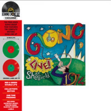 GONG-LIVE! AT SHEFFIELD 1974 GREEN/RED VINYL 2LP *NEW*