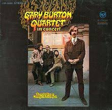 BURTON GARY QUARTET-IN CONCERT LP EX COVER VG