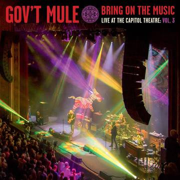 GOVT MULE-BRING ON THE MUSIC LIVE AT THE CAPITOL THEATRE VOL. 3 PURPLE/ YELLOW VINYL LP *NEW*