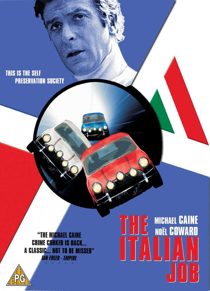 ITALIAN JOB THE DVD  VG