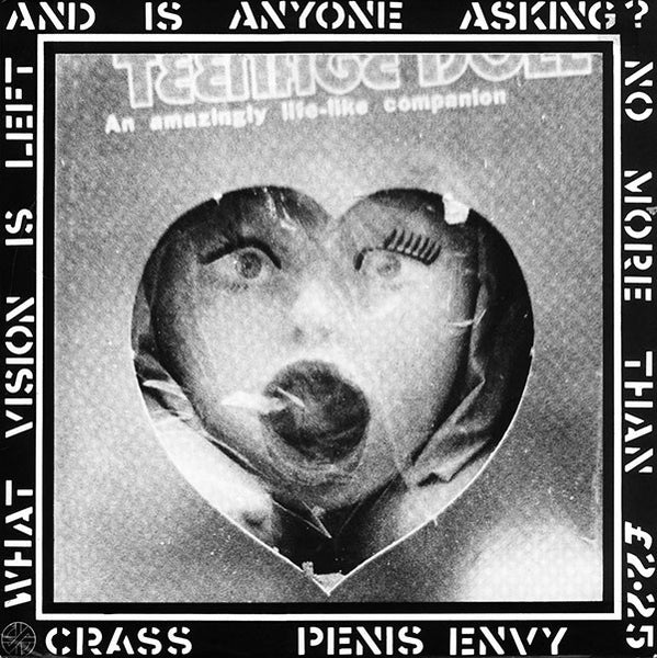 CRASS-PENIS ENVY LP NM COVER EX