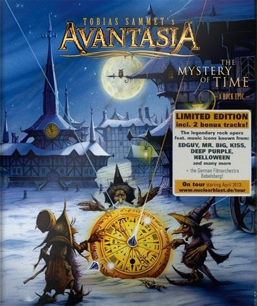 AVANTASIA-THE MYSTERY OF TIME LTD EDITION CD VG