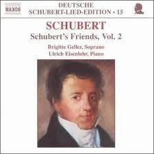 SCHUBERT - SCHUBERT'S FRIENDS VOL 2 CD *NEW*