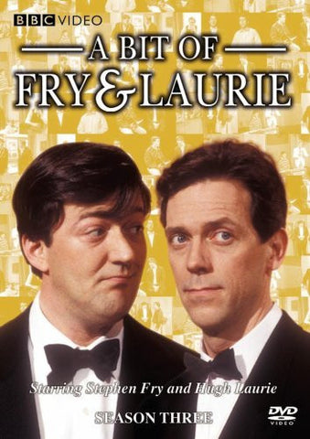 A BIT OF FRY AND LAURIE-SEASON 3 DVD VG