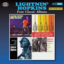 HOPKINS LIGHTNIN'-FOUR CLASSIC ALBUMS 2ND SET 2CD *NEW*