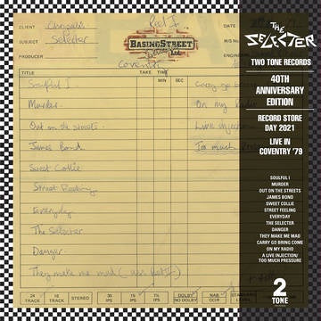SELECTER THE-LIVE IN COVENTRY '79 CLEAR VINYL LP *NEW* was $56.99 now...