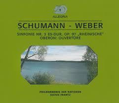 SCHUMANN - WEBER - SINFONIE NR 3 CD VG