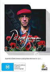 DEREK JARMAN-LIFE AS ART DVD VG