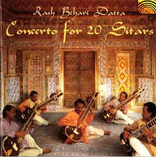 DATTA RASH BEHARI-CONCERTO FOR 20 SITARS CD NM