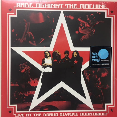 RAGE AGAINST THE MACHINE-LIVE AT THE GRAND OLYMPIC AUDITORIUM 2LP *NEW*