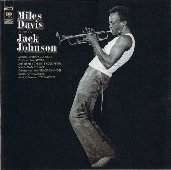 DAVIS MILES-A TRIBUTE TO JACK JOHNSON CD VG+