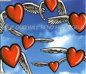 U2-IF GOD WILL SEND HIS ANGELS CD VG