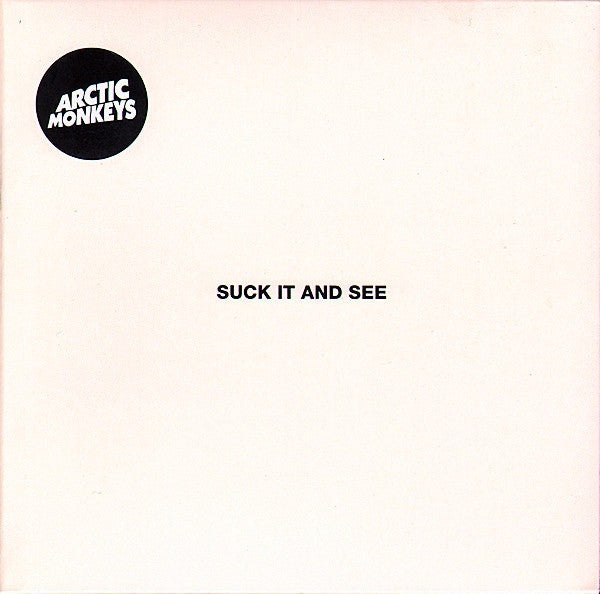 ARCTIC MONKEYS-SUCK IT AND SEE COVER VG+ LP VG