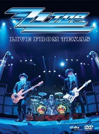 ZZ TOP-LIVE FROM TEXAS DVD VG