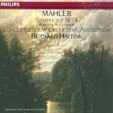 MAHLER-SYMPHONY NO 4 CONCERTGEBOUW ORCHESTRA AMSTERDAM BERNARD HAITINK  CD VG+