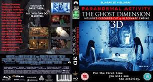 PARANORMAL ACTIVITY THE GHOST DIMENSION-BLURAY VG