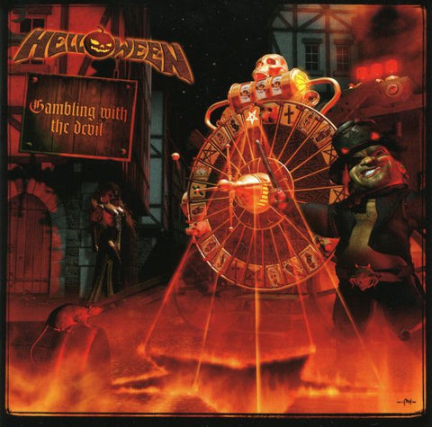 HELLOWEEN-GAMBLING WITH THE DEVIL 2CD VG