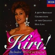 TE KANAWA KIRI-KIRI! A 50TH CELEBRATION OF HER GREATEST HITS LIVE CD VG