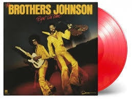 BROTHERS JOHNSON THE-RIGHT ON TIME RED VINYL LP *NEW*