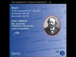BRUCH-VIOLIN CONCERTO 1 LIEBECK CD *NEW*