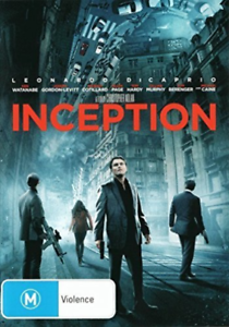 INCEPTION DVD VG