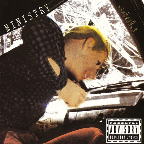 MINISTRY-IN CASE YOU DIDN'T FEEL LIKE SHOWING UP (LIVE) CD VG+