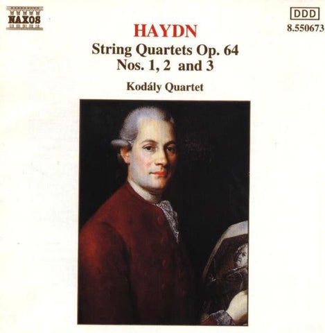 HAYDN-STRING QUARTETS OP.64 NOS. 1, 2, AND 3 CD VG