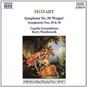 MOZART-SYMPHONY NOS 38 29 + 30 CD VG