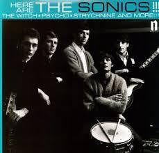 SONICS THE-HERE ARE THE SONICS !!! LP EX COVER NM