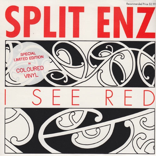SPLIT ENZ-I SEE RED 7" VG COVER VG+