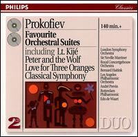 PROKOFIEV-FAVOURITE ORCHESTRAL SUITES 2CD VG
