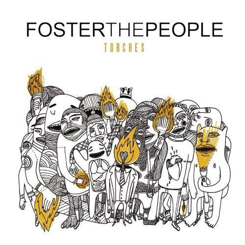 FOSTER THE PEOPLE-TORCHES CD VG