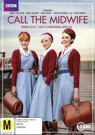 CALL THE MIDWIFE SERIES FIVE & CHRISTMAS SPECIAL-3DVD VG