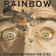 RAINBOW-STRAIGHT BETWEEN THE EYES LP VG COVER VG+